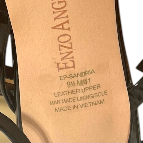 Enzo Angiolini Black Sandria Heels NWT - Picture 5 of 5